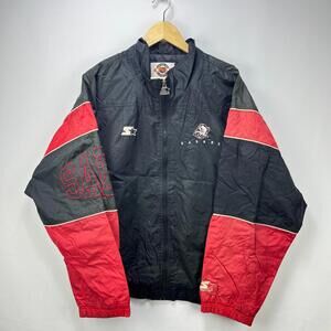 Vintage 90s Buffalo Sabres Windbreaker Jacket XL Starter NHL